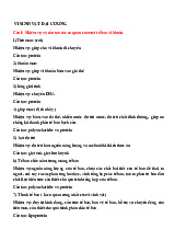 Tổng hợp Kiến thức về Vi sinh vật Đại cương | Sinh học đại cương | Đại học Nông Lâm Thành phố Hồ Chí Minh