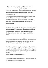 Đáp án kiểm tra học tập Nghị quyết Đại hội Đoàn toàn quốc lần thứ XII | Lịch sử đảng | Trường Đại học Kinh tế Thành phố Hồ Chí Minh