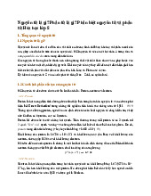 Nguyên tử là gì? Phân tử là gì? Phân biệt nguyên tử và phân tử Hóa học lớp 9