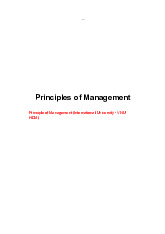 Midterm Study Notes | Môn Principles of Management - Trường Đại học Quốc tế, Đại học Quốc gia Thành phố Hồ Chí Minh