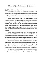 Đề cương Môn Nhập môn khoa học xã hội và nhân văn | Đại học Sư Phạm Hà Nội