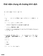 Tài liệu Quiz môn Xây dựng chương trình dịch| Môn Xây dựng chương trình dịch| Trường Đại học Bách Khoa Hà Nội