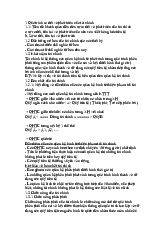 Ôn tập Tài chính tiền tệ môn Quản trị tài chính doanh nghiệp | Trường Đại học Kinh Tế Quốc Dân