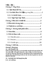 Phần mềm quản lý điểm sinh viên môn Công nghệ thông tin  | Trường đại học kinh doanh và công nghệ Hà Nội