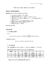 Tính toán hệ thống sấy phun_Nguyễn Thị Trang| BT môn Thiết kế hệ thống sấy các sản phẩm thực phẩm| Trường Đại học Bách Khoa Hà Nội