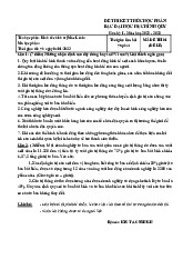 Đề cương môn Kinh tế chính trị–Trường Đại học bách khoa - Đại học đà nẵng.