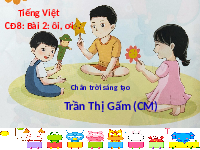 Giáo án điện tử Tiếng việt 1 bài 2 Chân trời sáng tạo: Học vần: Ôi, ơi