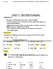 Unit 6 business talk - enjoy it môn English Studies| Trường Đại học Thăng Long