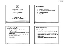 Tài liệu sưu tầm. Chương  2 - Giới Thiệu_Ngôn_Ngữ_C