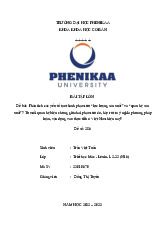 Phân tích các yếu tố tạo thành phạm trù “lực lượng sản xuất” và “quan hệ sản xuất”? Từ mối quan hệ biện chứng giữa hai phạm trù đó, hãy rút ra ý nghĩa phương pháp luận vào thực tiễn ở Việt Nam hiện nay | Bài tập lớn học phần Triết học Mác - Lênin