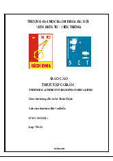Báo cáo Thực Tập Cơ Bản: Thiết Kế Mạch Điện Tử ALTIUM | Thực tập cơ bản | Trường Đại học Bách khoa Hà Nội