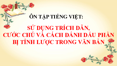 Bài giảng PowerPoint dạy thêm - Buổi 3 | môn Ngữ văn 10 | Kết nối tri thức với cuộc sống