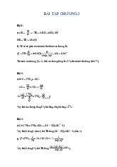 Bài tập Chương 3 Toán Kinh Tế | Đại học Đồng Tháp