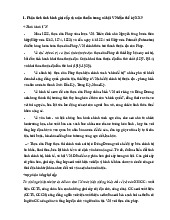 Phân Tích Giai Cấp & Mâu Thuẫn Xã Hội VN | Ôn tập Lịch sử đảng