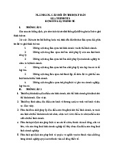 Ngân Hàng Câu Hỏi Ôn Thi - Luật kinh tế | Trường Đại học Thương Mại