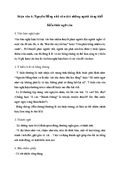 Soạn bài Nguyên Hồng - nhà văn của những người cùng khổ - Cánh Diều 6