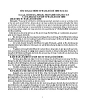 TÓM TẮT GIÁO Trình Tthcm 2022 | Trường Đại học Quốc tế, Đại học Quốc gia Thành phố Hồ Chí Minh