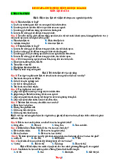 Đề Cương Ôn Tập Học Kỳ 1 Lịch Sử 10 Cánh Diều 2025-2026 Có Đáp Án