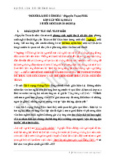Phân tích "Người lái đò Sông Đà" của nhà văn Nguyễn Tuân