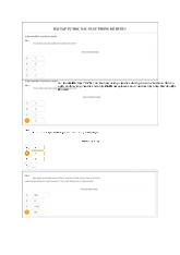BÀI TẬP TƯ DUY XÁC SUẤT THỐNG KÊ môn Xác suất thống kê | Trường Đại Học Y Dược Thái Bình