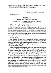 Bao cao KTXH thang 2 va 2 thang nam 2024 - Môn Kinh tế vĩ mô - Đại Học Kinh Tế - Đại học Đà Nẵng