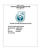 Công ty Cổ phần Bia - Rượu - Nước giải khát Sài Gòn | Tiểu luận Kế hoạch Kinh Doanh và Phân Tích Doanh Nghiệp
