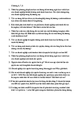 Câu hỏi ôn tập Chương 6, 7, 8 môn Kinh tế vi mô 1 | Học viện Tài chính