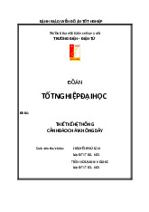 Hệ thống Cảnh báo Cháy Không Dây | Môn Đồ án tốt nghiệp - Đại học Bách Khoa Hà Nội