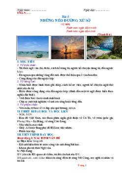 Giáo án môn Văn 6 Bài 5: Những nẻo đường xứ sở sách Kết nối tri thức