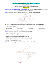 Đề Minh Họa Tốt Nghiệp THPT 2025 Môn Toán Phương Án 1 Có Lời Giải Chi Tiết