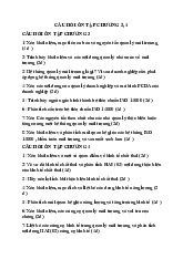 Câu hỏi ôn tập chương 3,4 môn Môi trường và lợi thế canh tranh   | Học viện Nông nghiệp Việt Nam