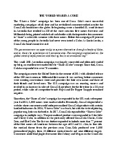 Case Study on Coca-Cola's "Share a Coke" Campaign | Môn Consumer behavior - Trường Đại học Quốc tế, Đại học Quốc gia Thành phố Hồ Chí Minh