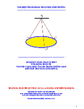 Luyện kỹ năng ứng dụng thực tế vector và hệ trục tọa độ trong không gian