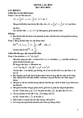 Chuyên đề cơ bản môn Toán 8 Kết Nối Tri Thức Với Cuộc Sống (tập 1)