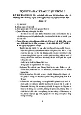 Hãy phân tích mối quan hệ biện chứng giữa vật chất và ý thức | Bài thảo luận triết học Mác lênin