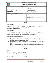 Bài thi học phần: Phương pháp nghiên cứu khoa học | Đại học Thương Mại