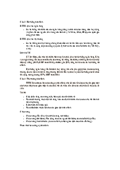 Đề cương ôn tập môn Tài chính tiền tệ