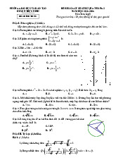 Đề khảo sát tháng 2 Toán 9 năm 2024 – 2025 phòng GD&ĐT Trực Ninh – Nam Định