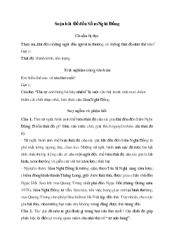 Soạn bài Đề đền Sầm Nghi Đống - Chân trời sáng tạo