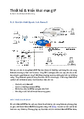 Thiết kế và Triển Khai Mạng Bảo Mật IP (Network Security) | Môn Thiết kế và triển khai mạng IP - Đại học Bách Khoa Hà Nội