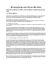 Đề cương ôn tập môn Triết học Mác Lênin | Trường Đại học Luật, Đại học Quốc gia Hà Nội