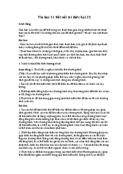 Giải bài 23: Kiểm thử và đánh giá chương trình | Tin học 11 Kết nối tri thức