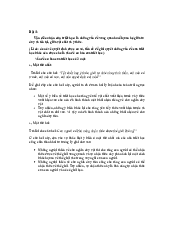 Bài 1 - Triết học Mac-Lenin | Đại học Bách Khoa Hà Nội