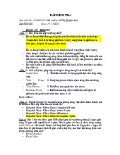 Bài kiểm tra  môn Kinh tế vĩ mô  | Trường Đại học Kinh doanh và Công nghệ Hà Nội