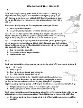 Tổng hợp các đề thi vật lý đại cương cuối kỳ  | Đề thi vật lý đại cương | Trường Đại học khoa học Tự nhiên
