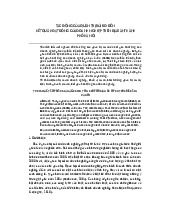 Câu hỏi quản trị học căn bản | Trường đại học kinh tế - luật đại học quốc gia thành phố Hồ Chí Minh