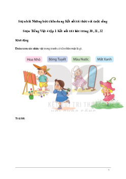 Soạn bài Đọc: Những bức chân dung | Kết nối tri thức