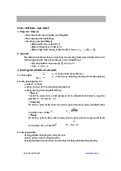 Tài liệu môn xác suất thống kê| Đại học Kinh tế Quốc Dân