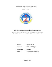 Xây dựng gia đình Việt Nam trong thời kỳ quá độ lên chủ nghĩa xã hội | Bài tập lớn môn Chủ nghĩa xã hội Neu