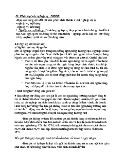 Lý thuyết ôn tập học phần  Tiền tệ, ngân hàng và thị trường tài chính